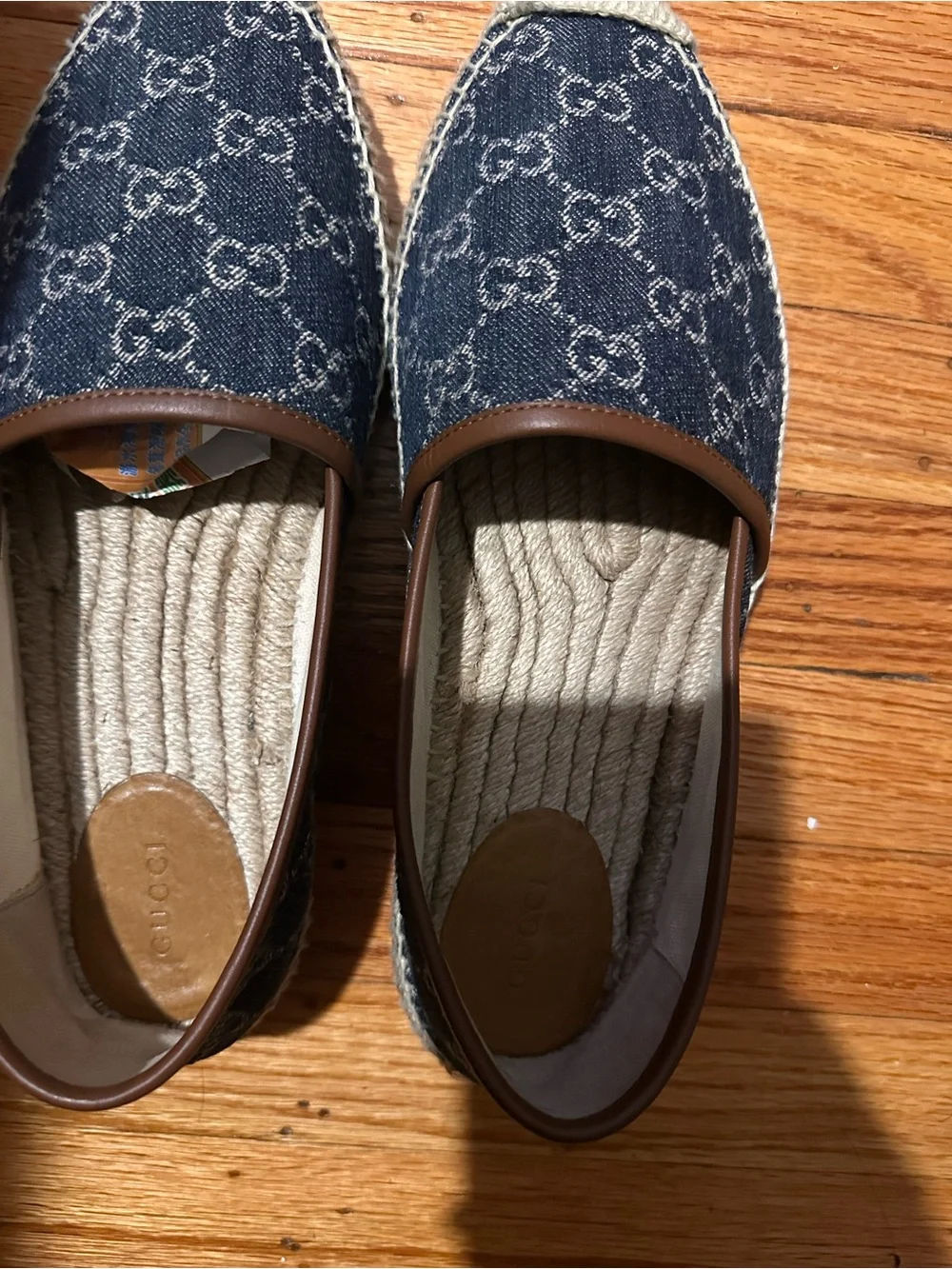 Gucci denim upper