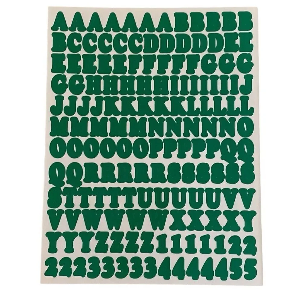 No Brand stickers symbols alphabet