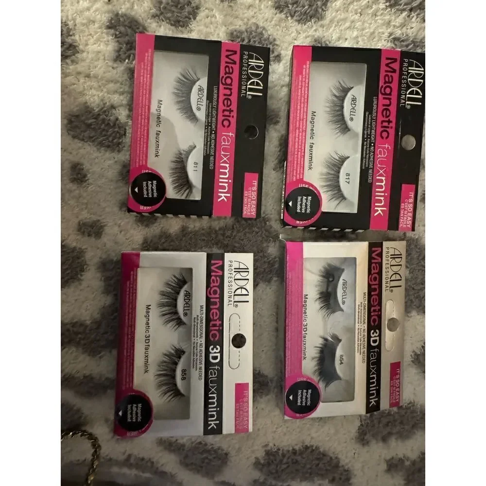 Beauty/makeup magentic eyelash lot- nip/nib ardell