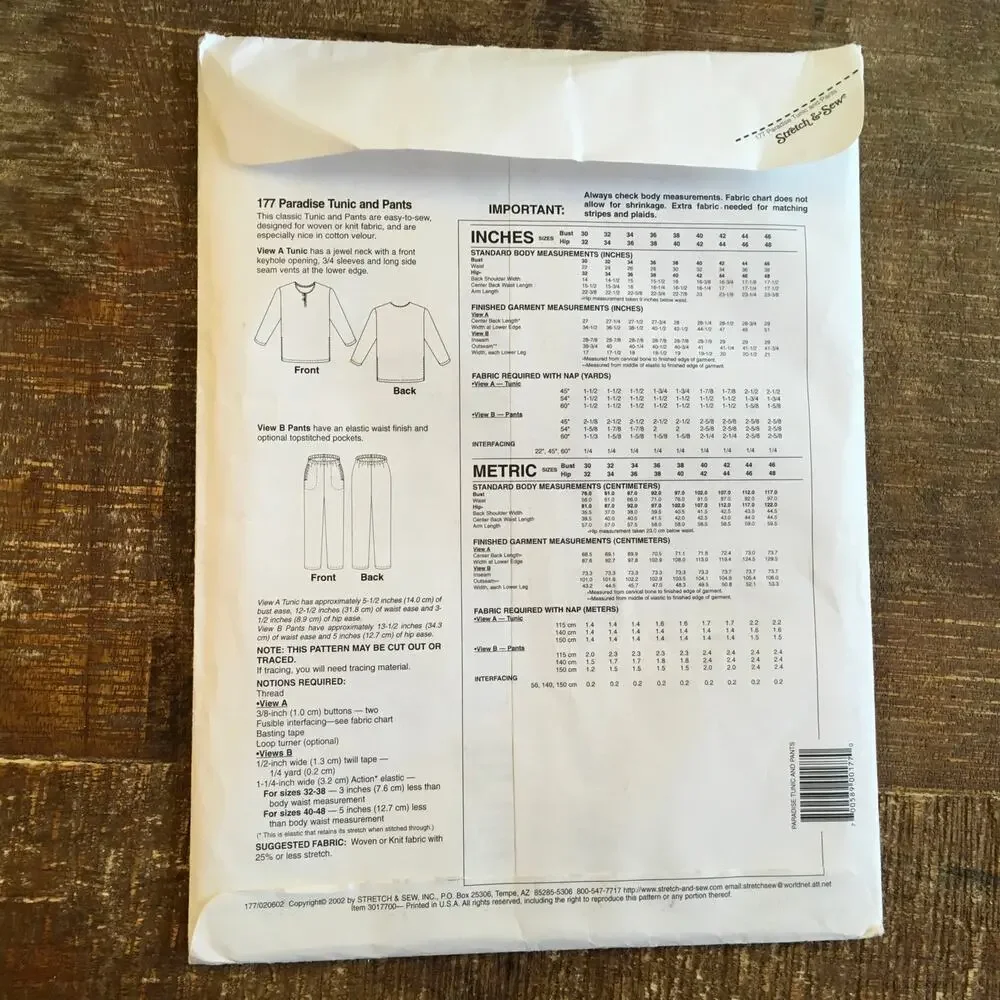 Stretch & Sew vintage stretch