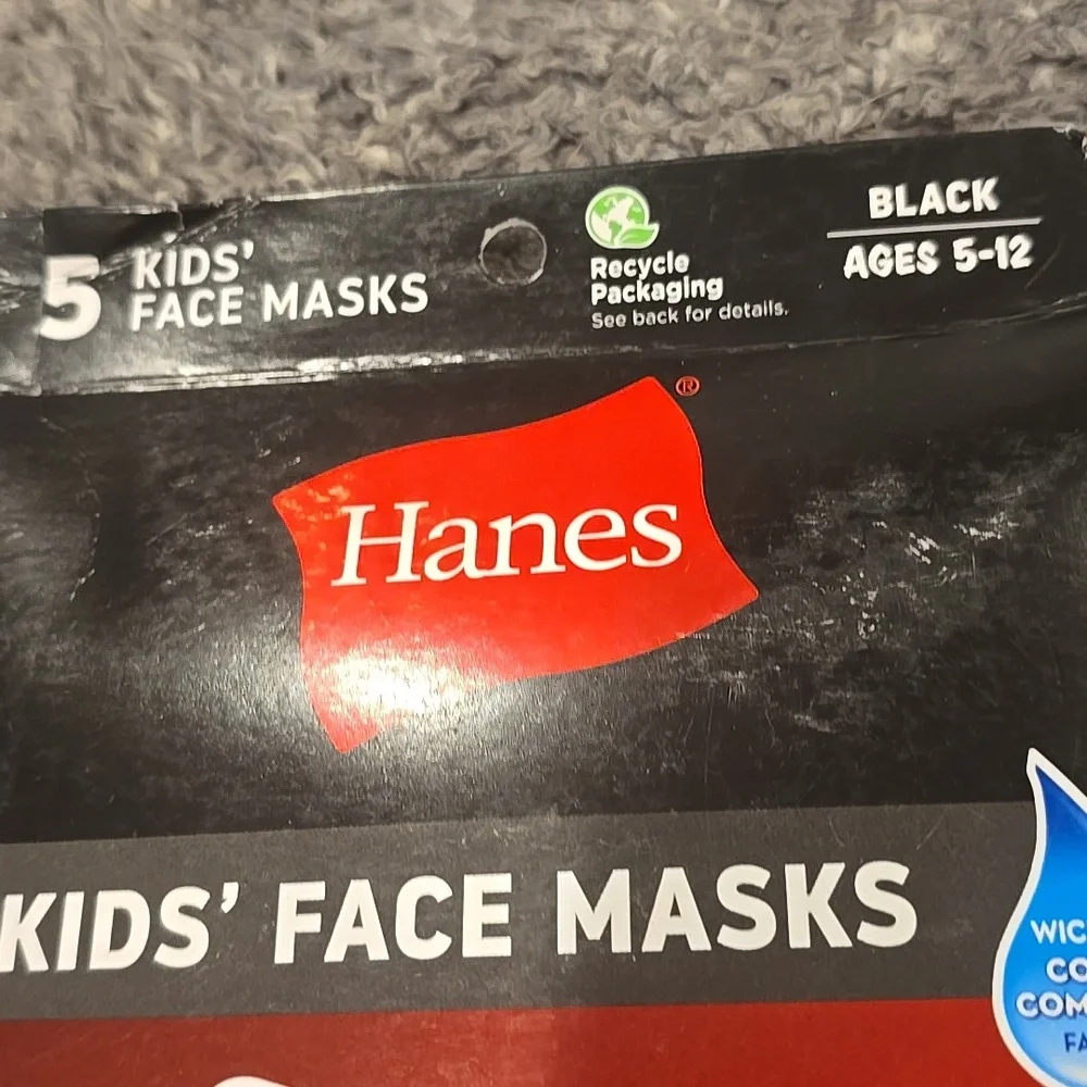 Hanes face masks