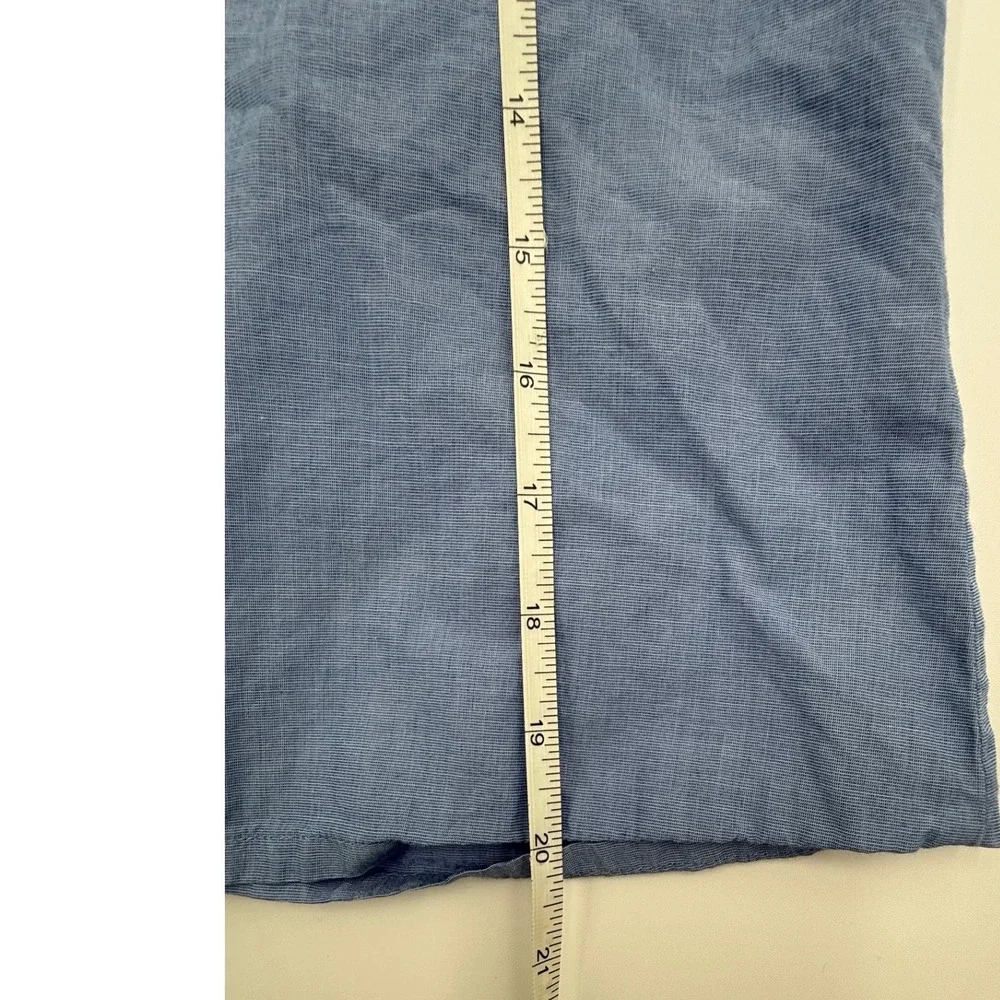 Banana Republic sleeveless chambray