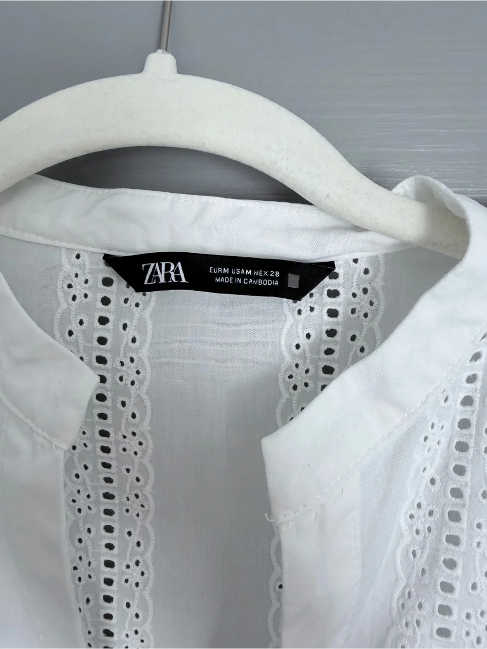 Zara 100% cotton