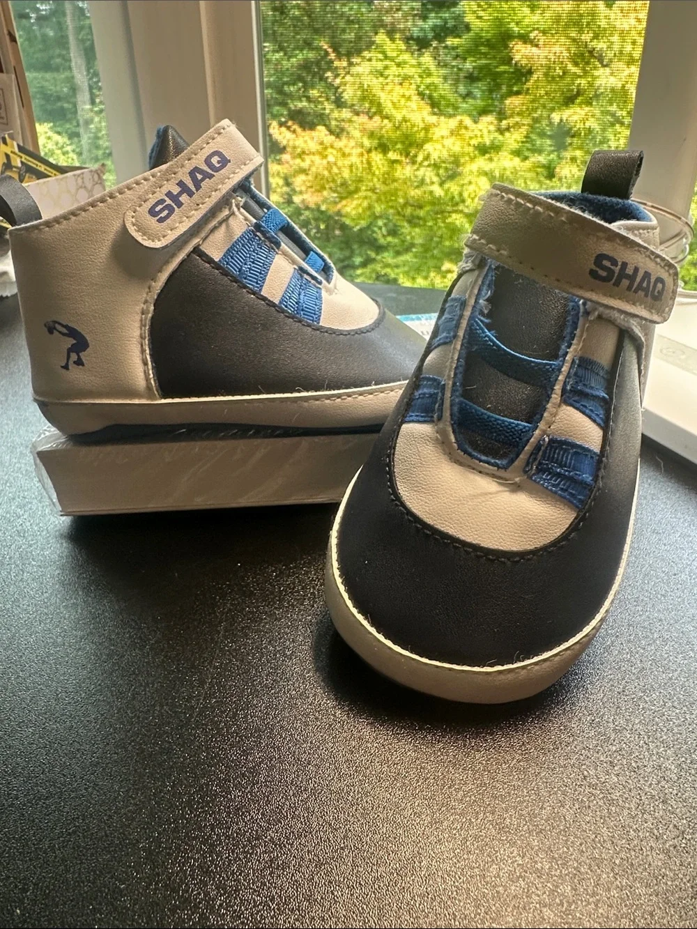 Kids Navy and Blue Casual Sneakers
