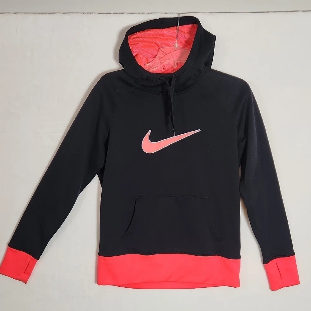 Nike pink hooded
