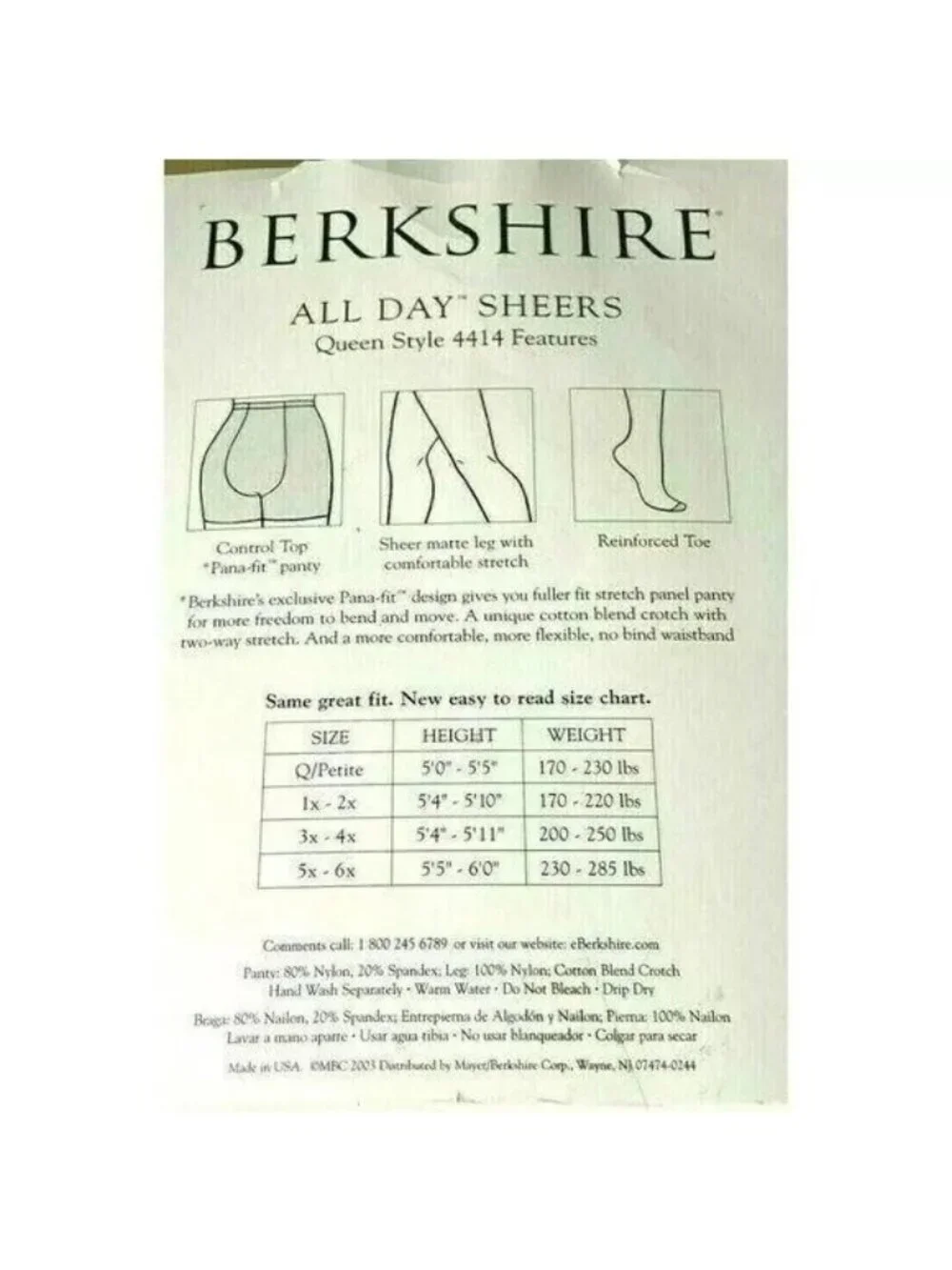 Berkshire women hosiery