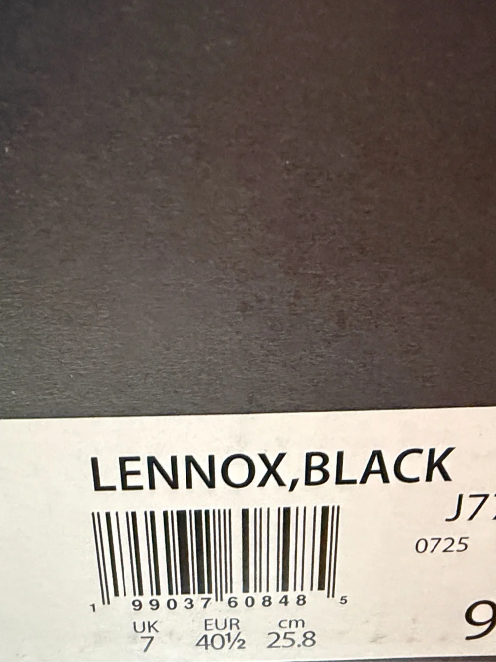 Lenox tall black
