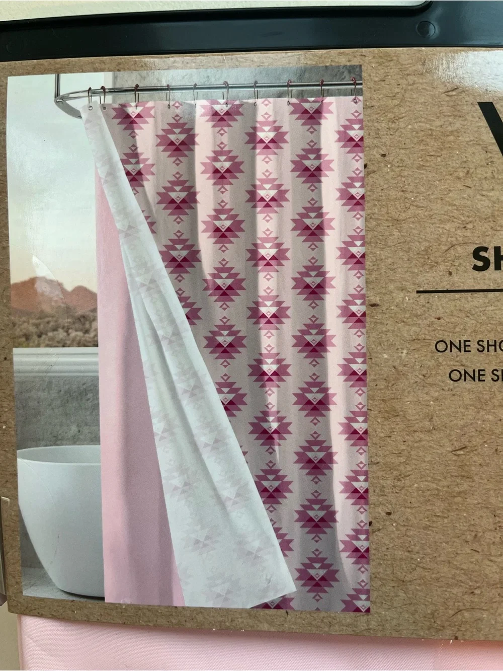 Wrangler shower curtain