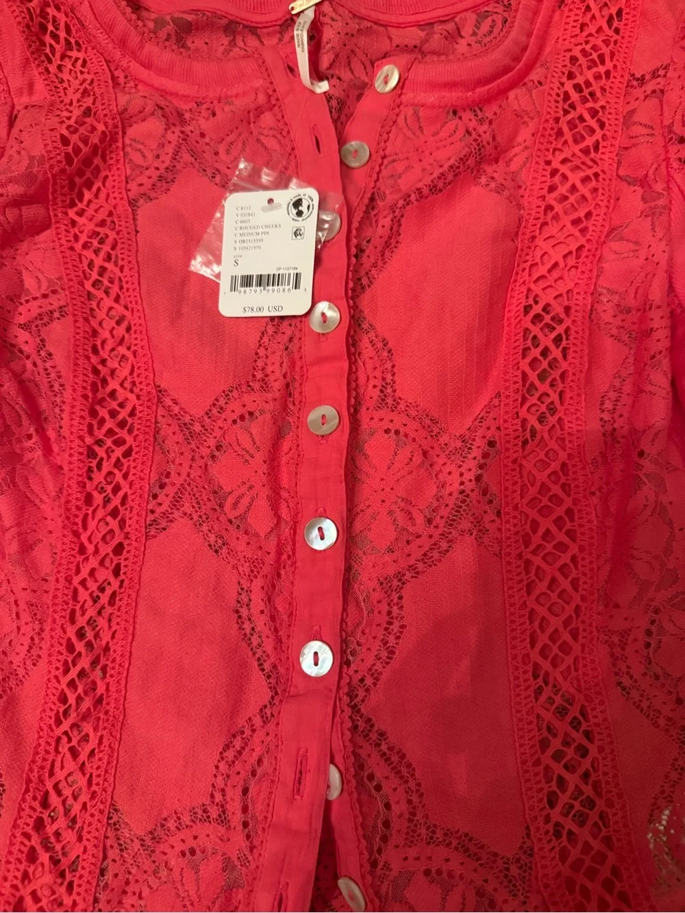 Free People vibrant pink