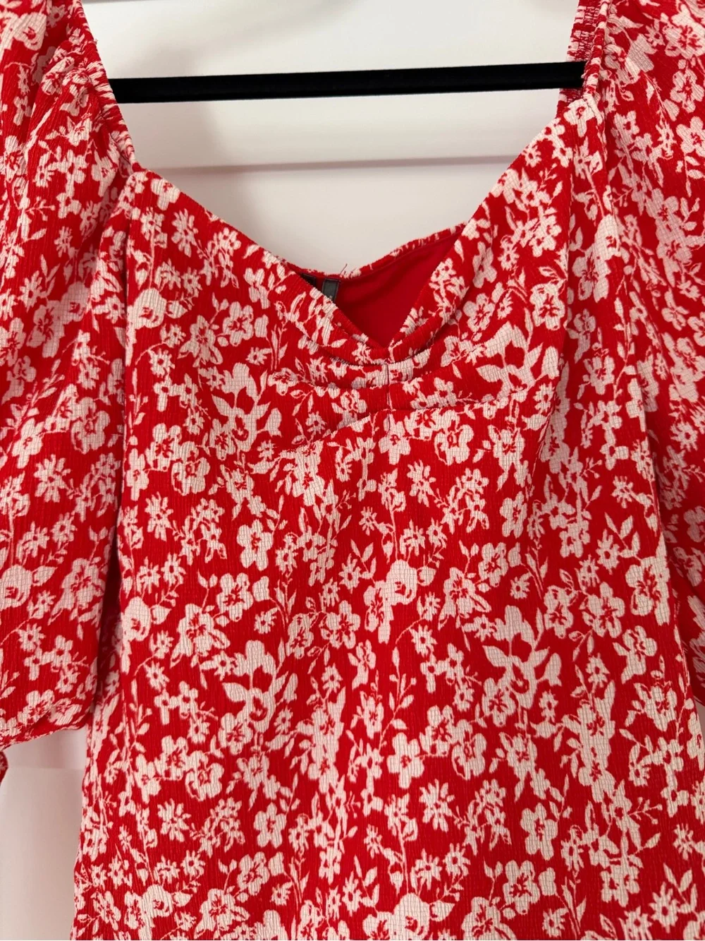 Anthropologie white fabric blouse