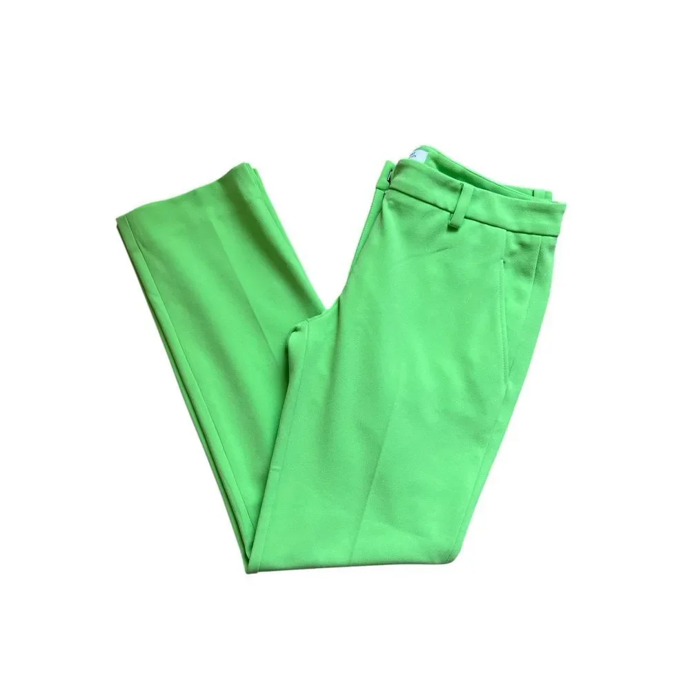 VERSACE COLLECTION Trousers Green Size 40UK Style‎ G32380 Italy Designer Women's