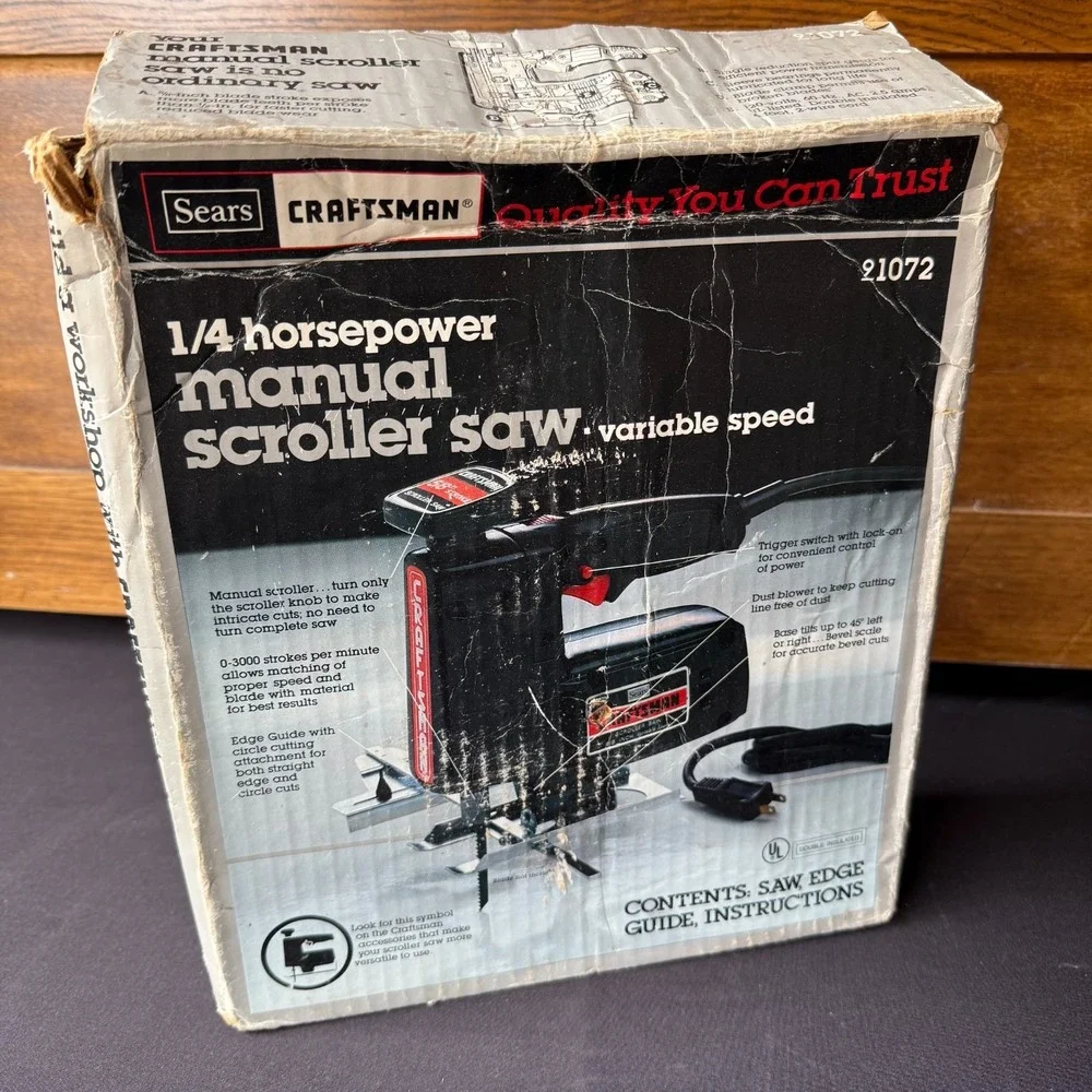 craftsman vintage scroll