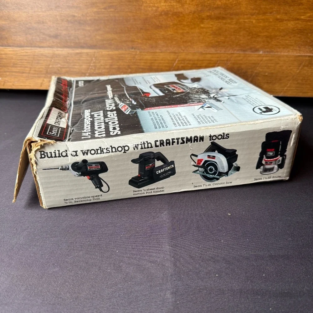 craftsman vintage scroll