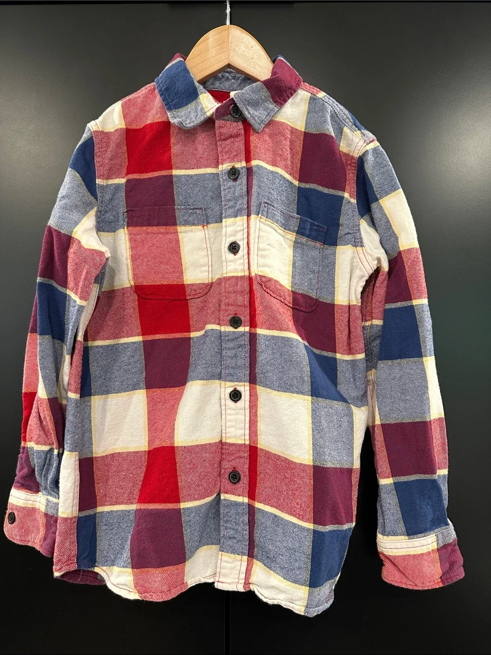 GAP Plaid‎ Flannel Button-Down Shirt
