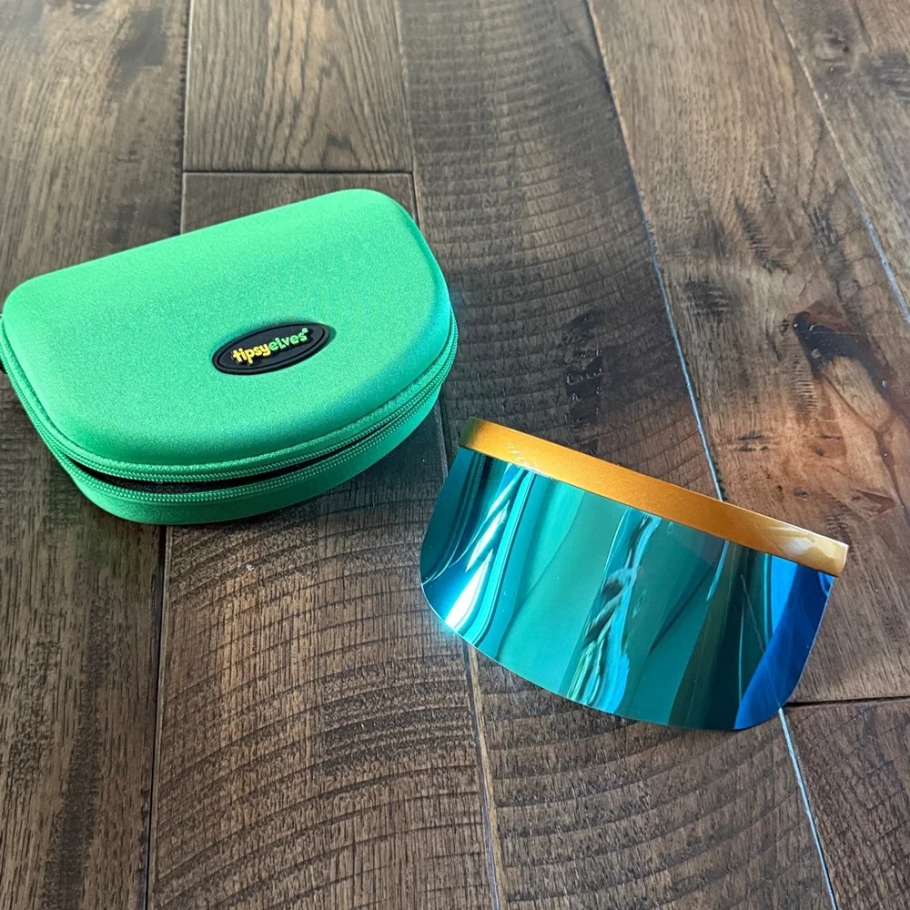 Tipsy elves Million‎ Dollar baby visor sunglasses NWT