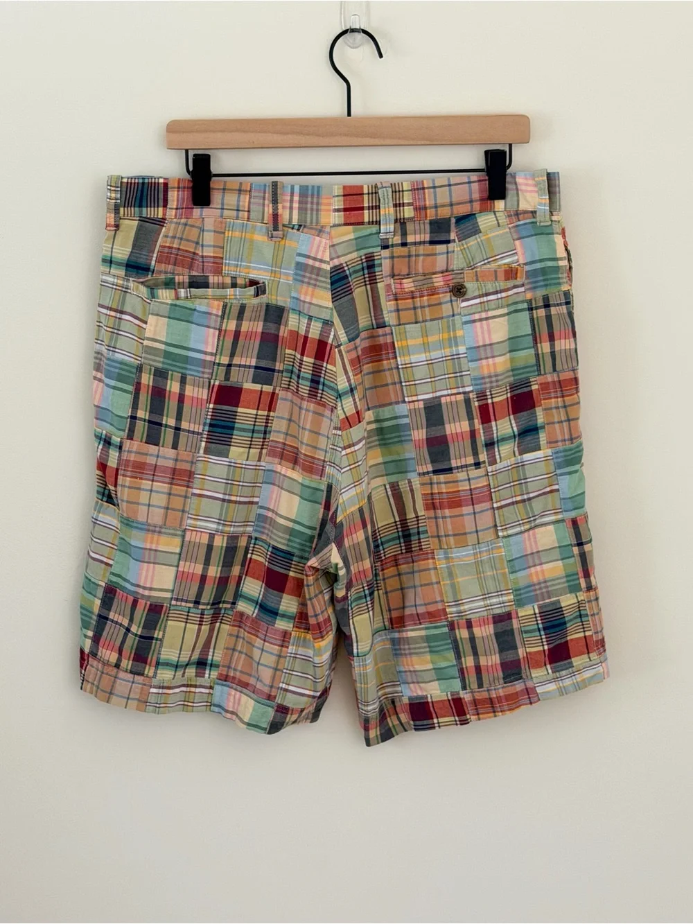 J. Crew patchwork madras