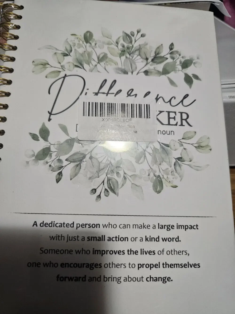 Difference Maker Journal 5.5x8.3 SEALED NEW
