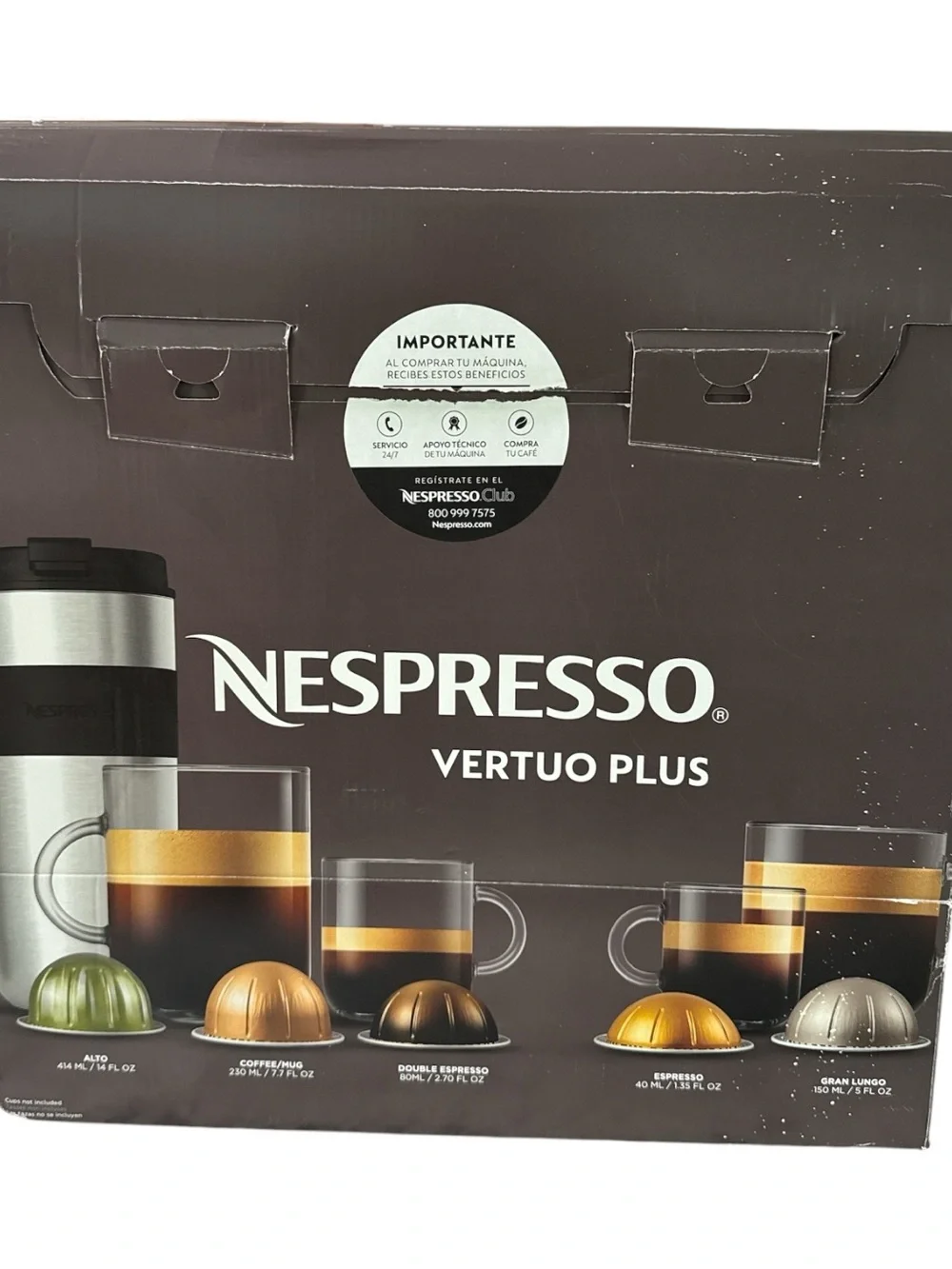 Nespresso de café use