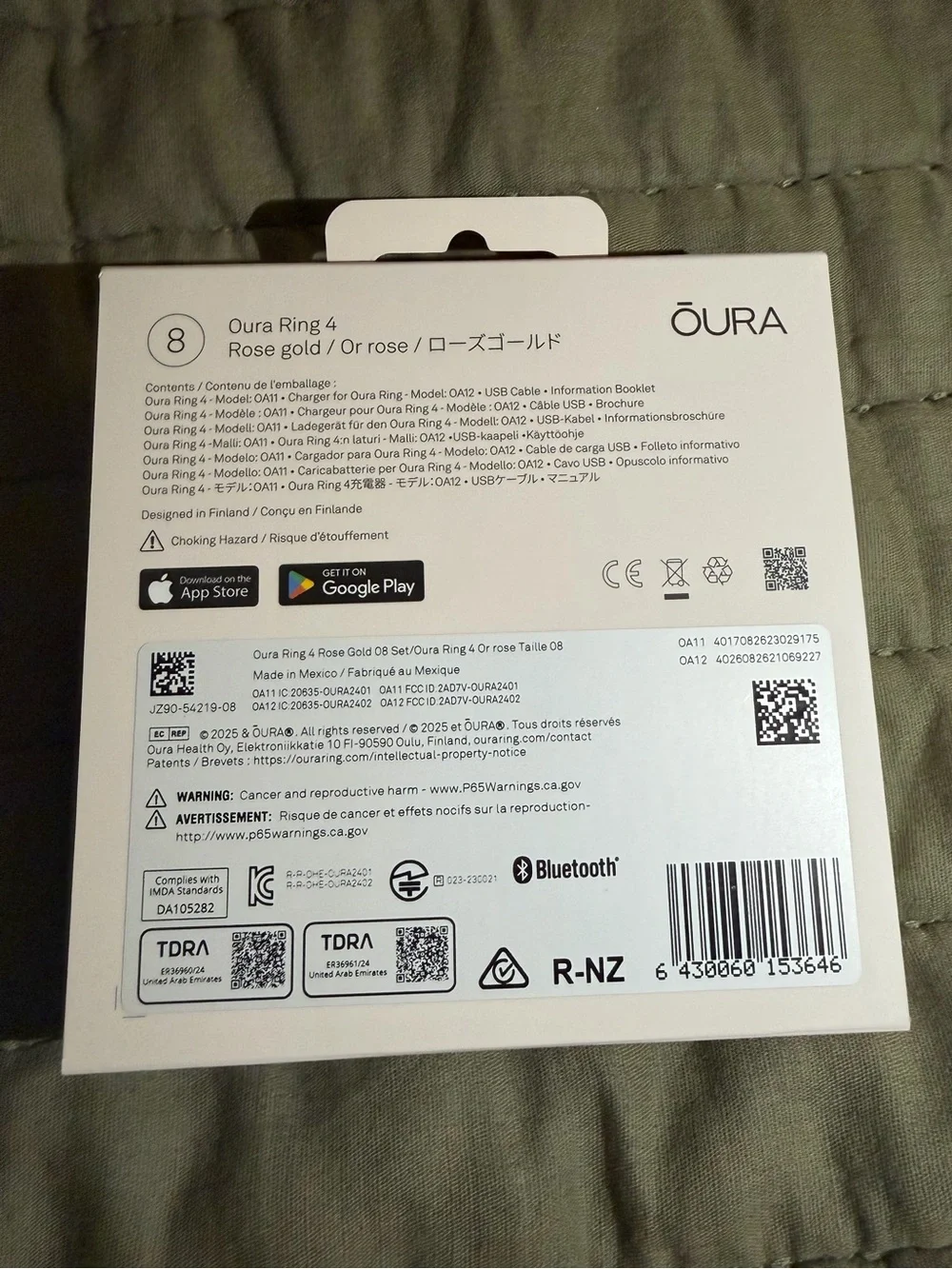 Oura official ring