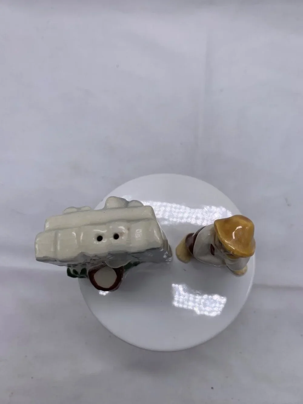 None figurine painted