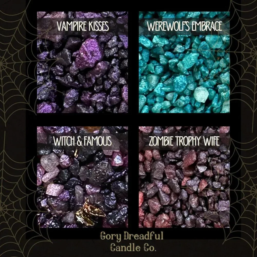 Gory Dreadful Candle Co 20 scents