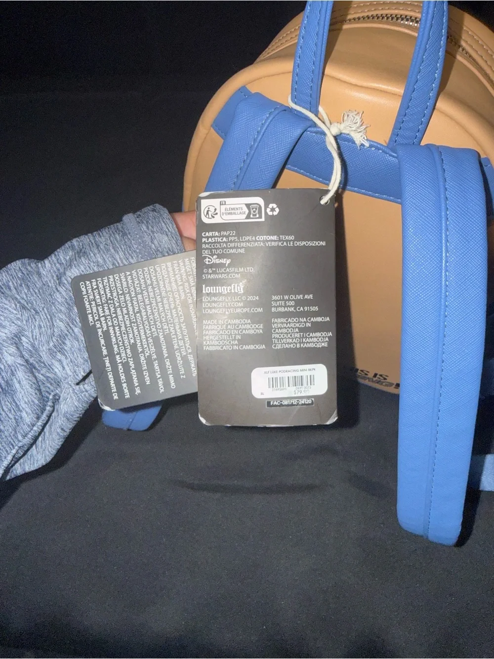 Loungefly mini backpack