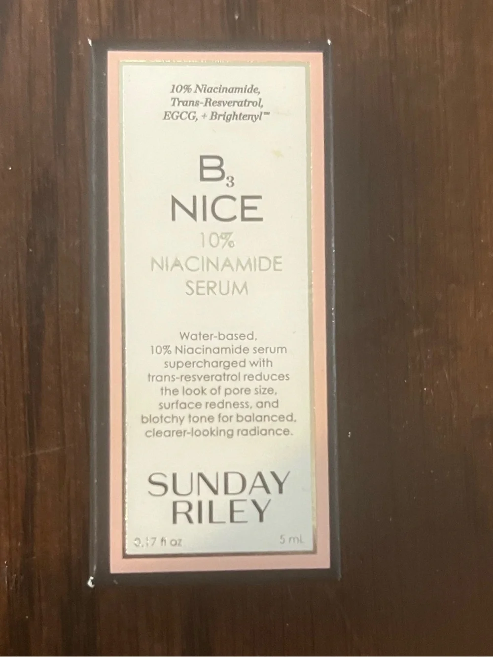 Sunday Riley B3 Nice 10% Niacinamide Serum Mini/Travel Size