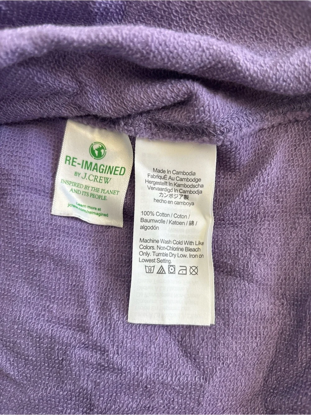 J. Crew crew purple