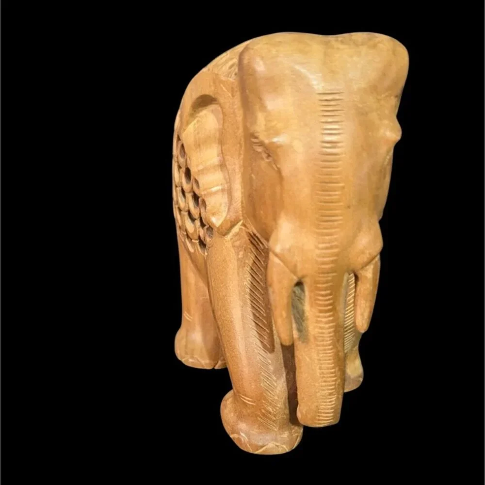 Handcrafted this elephant