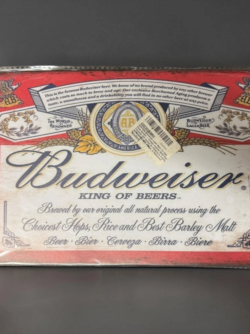 Budweiser classic “king