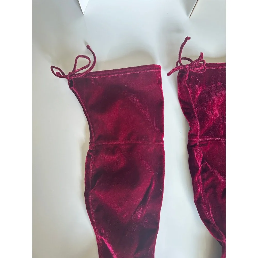 bebe luxurious burgundy