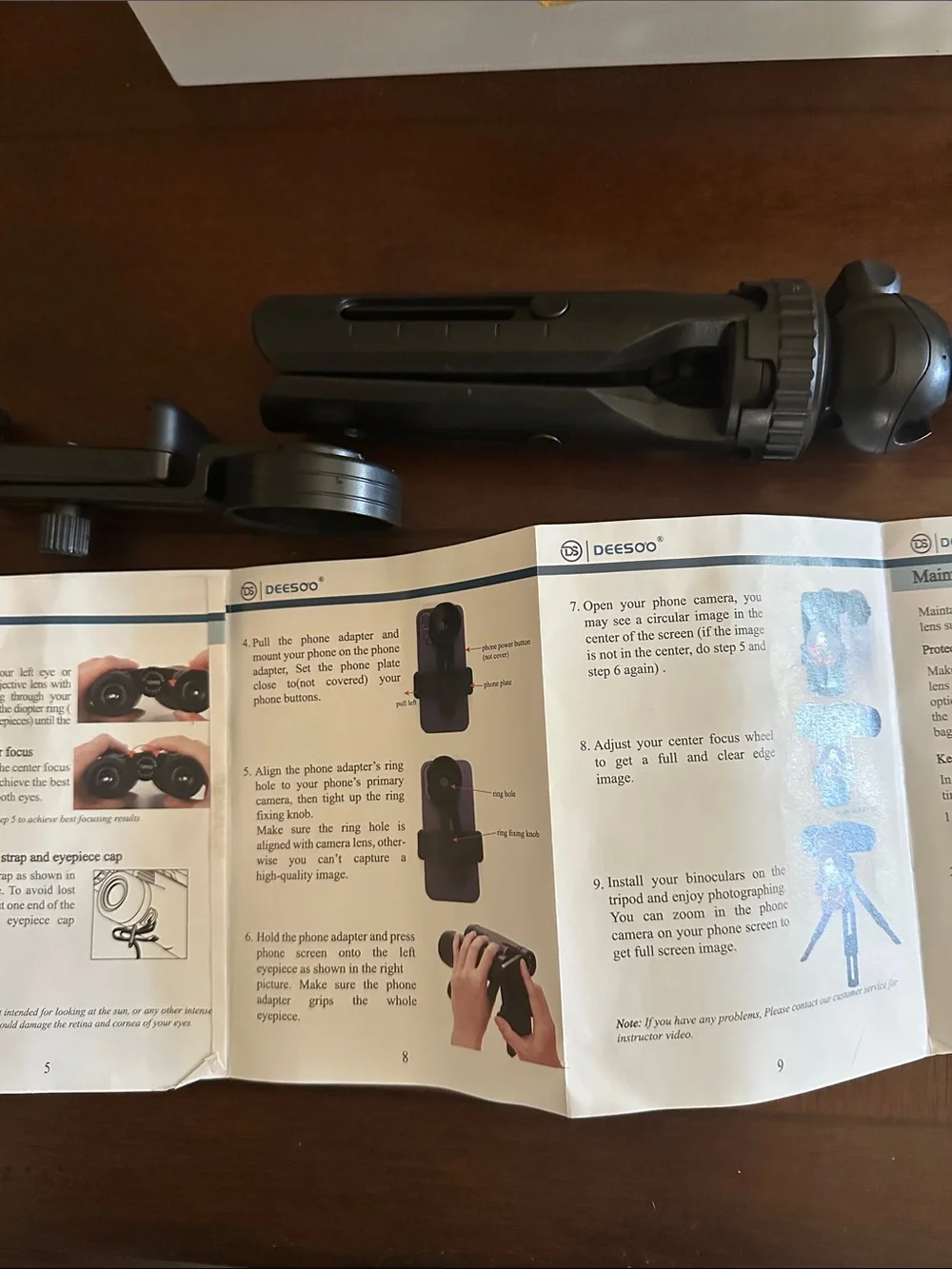 Deesoo 12x50 binoculars