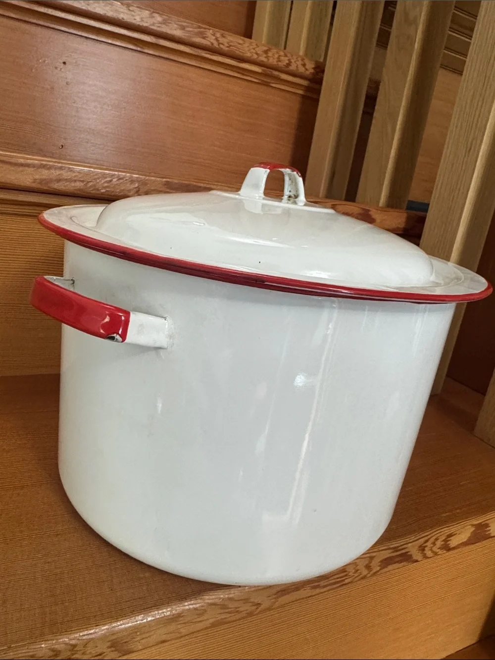 N/A white enamel