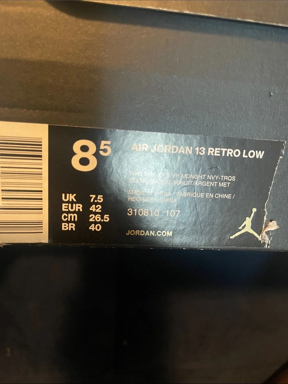 Jordan low top