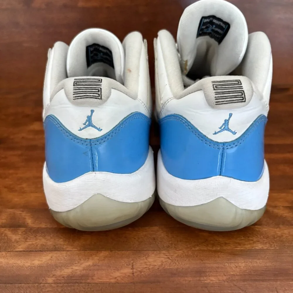 Nike Air Jordan 11 Retro Low White University Blue UNC 528895-106 Streetwear 10