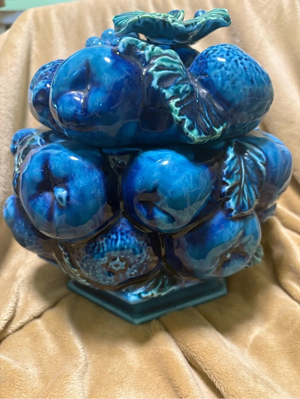 N/A glazed blue
