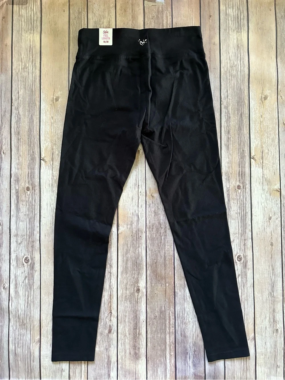 NWT Justice Black Girls Leggings