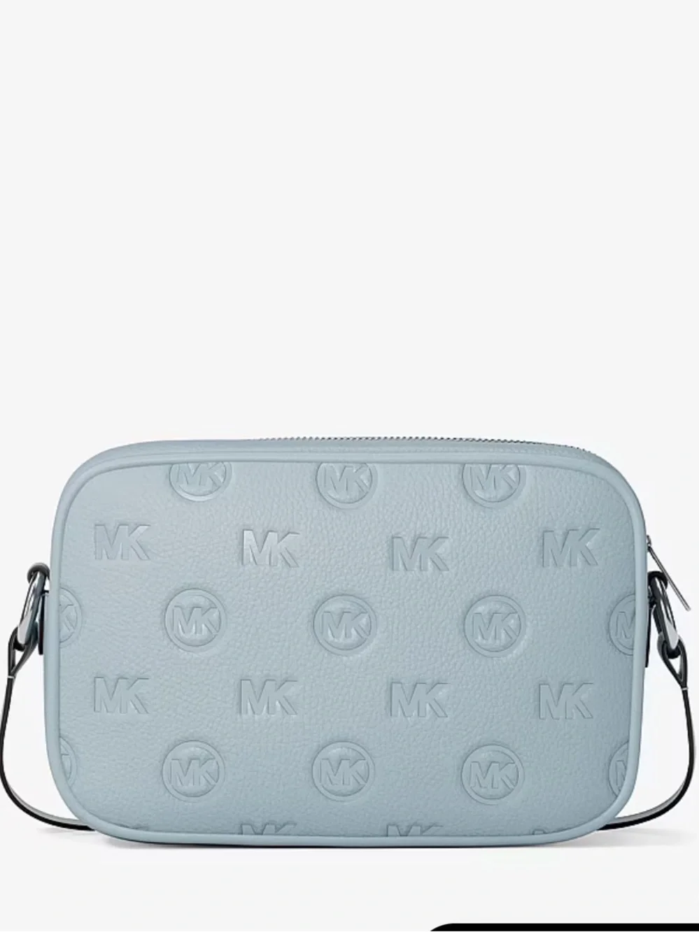 Michael Kors Jet Set Travel Large Logo Debossed Camera Crossbody Bag