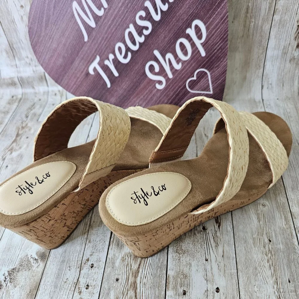 Style & Co. sandals pre they