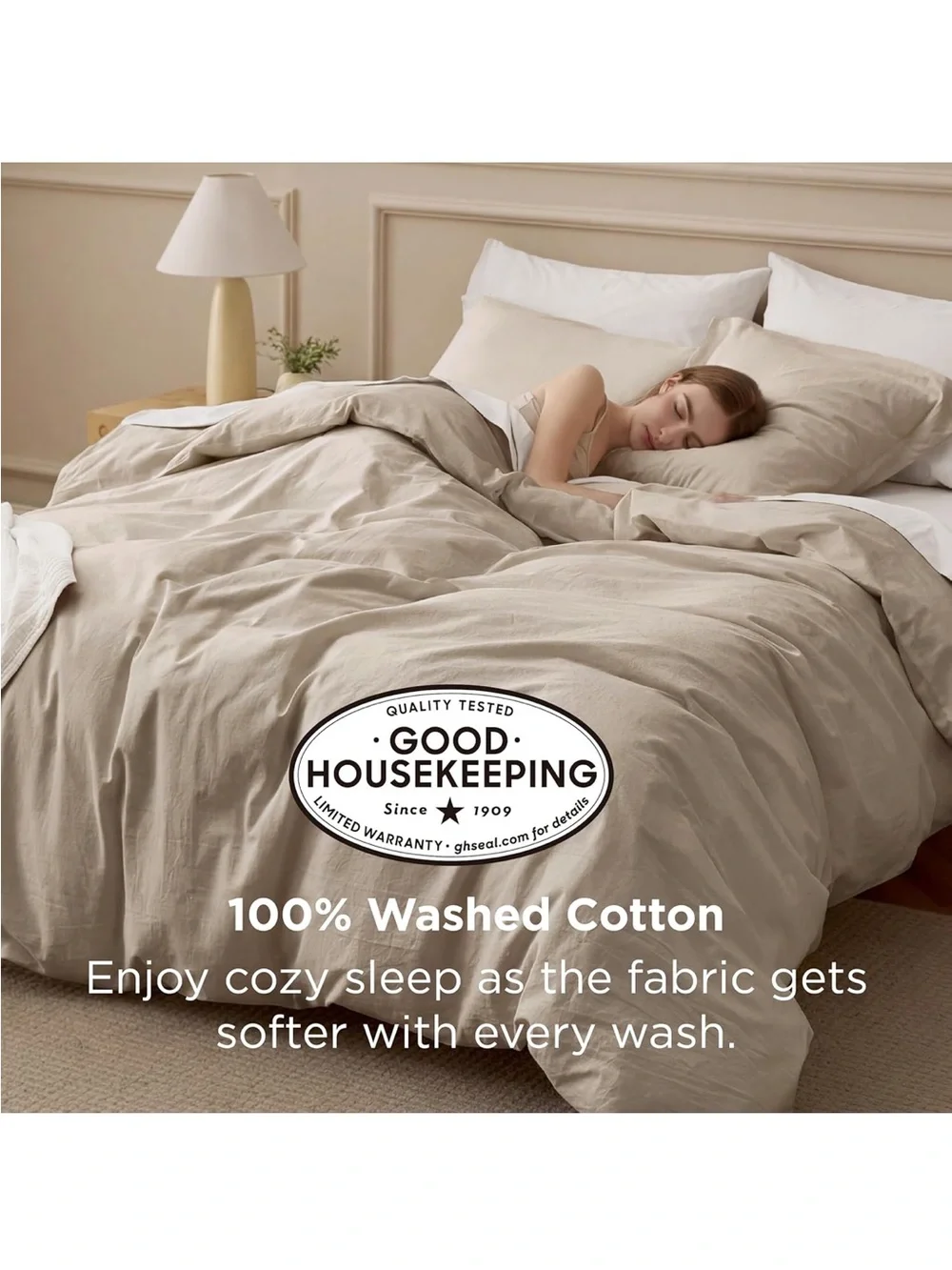 Bedsure 100% washed