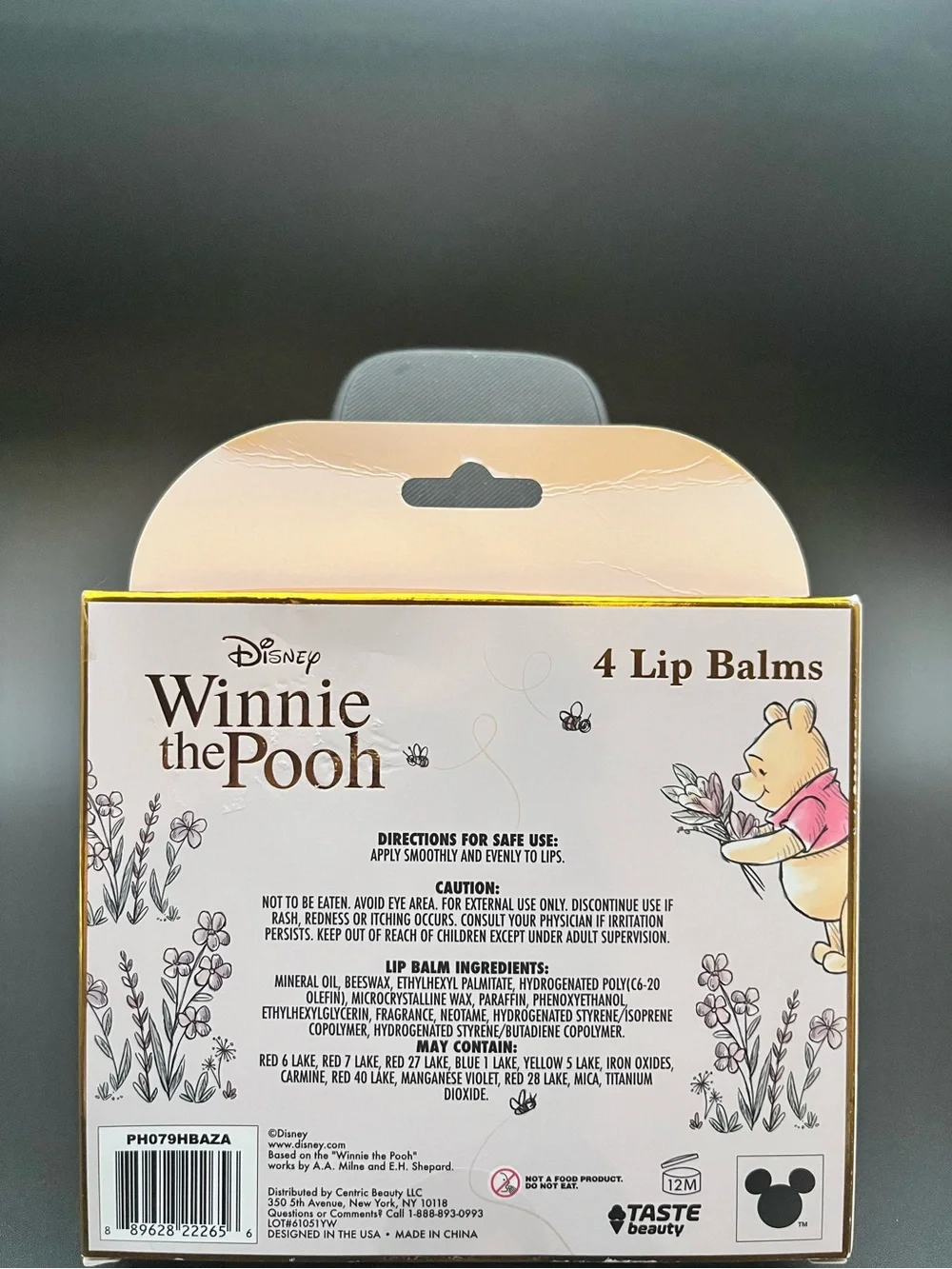 Winnie-the-Pooh new packaging
