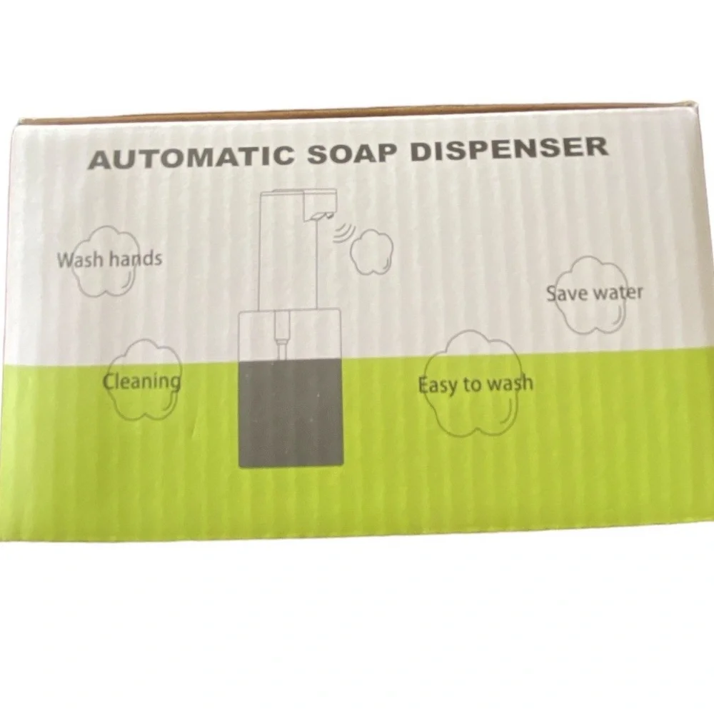 NEW! Touchless Soap Dispenser Automatic Foam Hands-Free Countertop Transparent