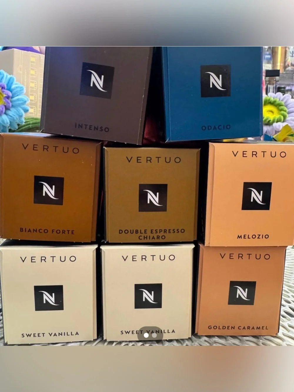 Nespresso Vertuo Assorted sleeves