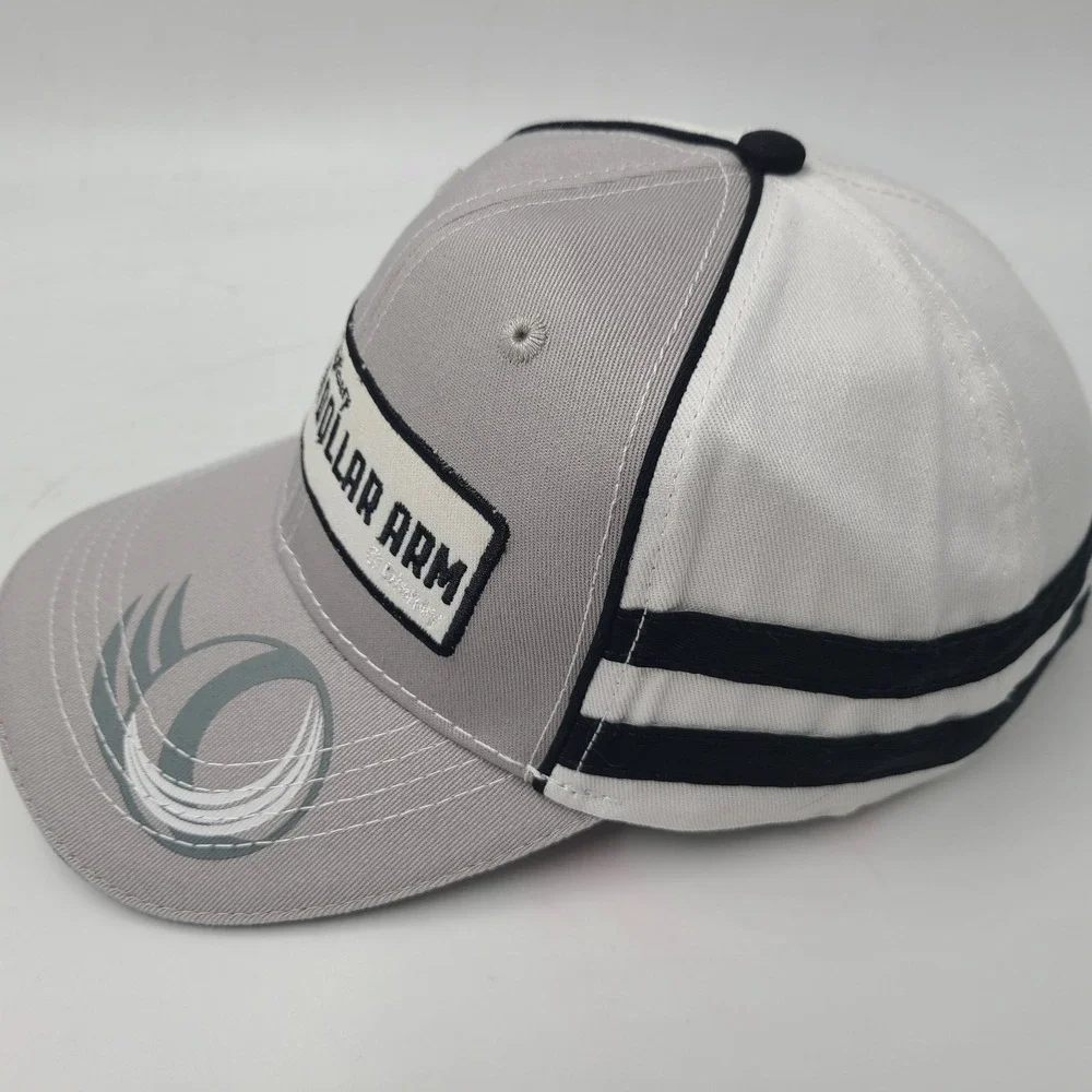 Disney Million Dollar Arm Movie Promo Hat Adjustable 2014 Sport Drama Gray White