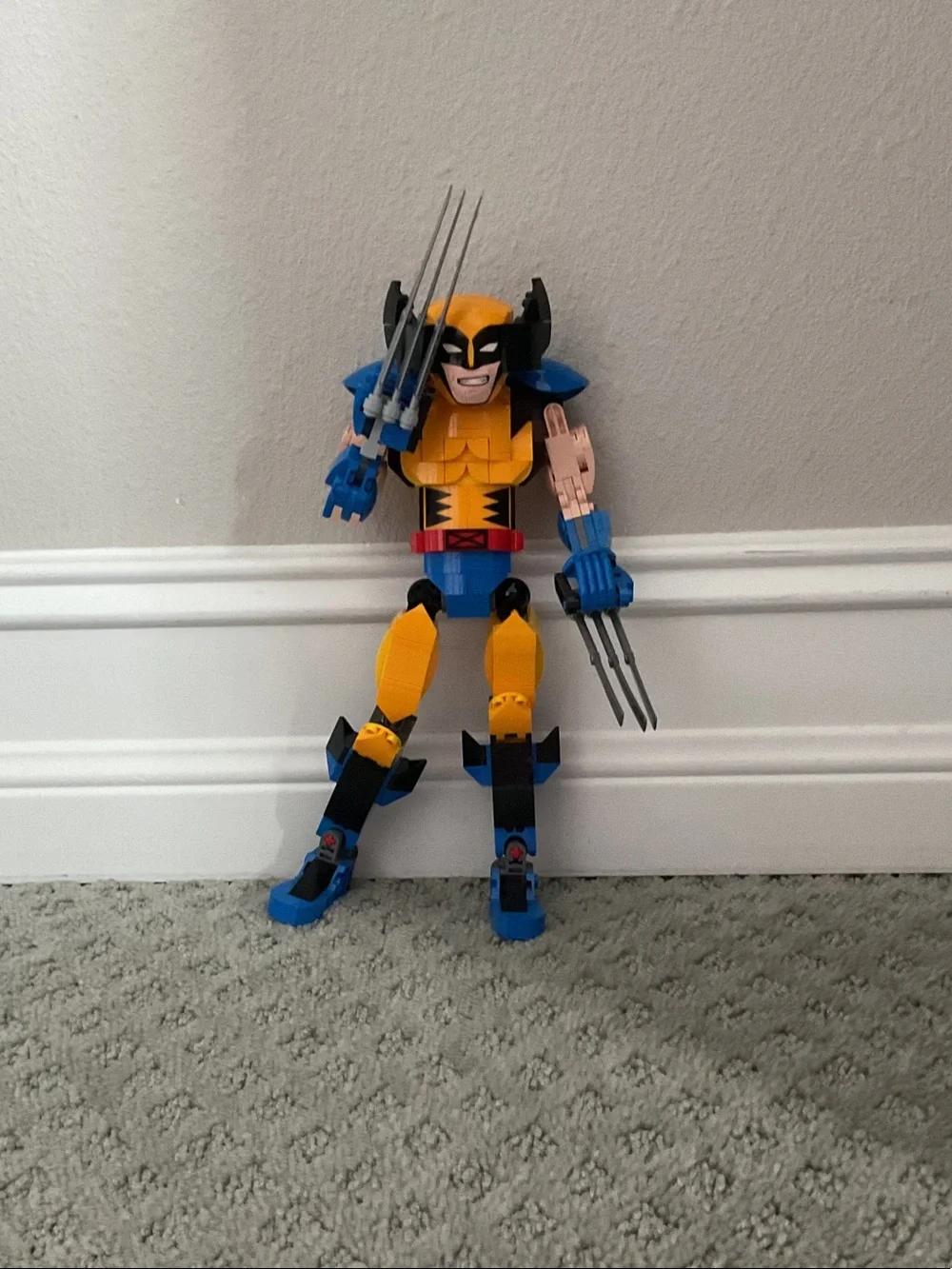 Lego buildable wolverine