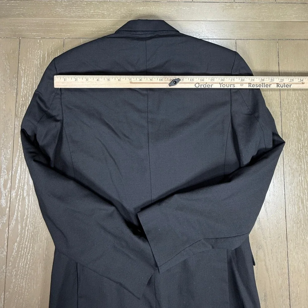 Marc Jacobs Tuxedo Jacket Mens 48 Black Velvet Trim Blazer Made‎ In Italy