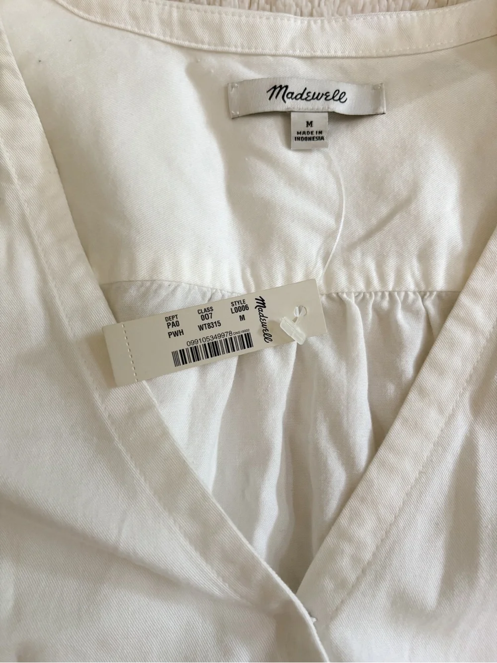 Madewell new tags