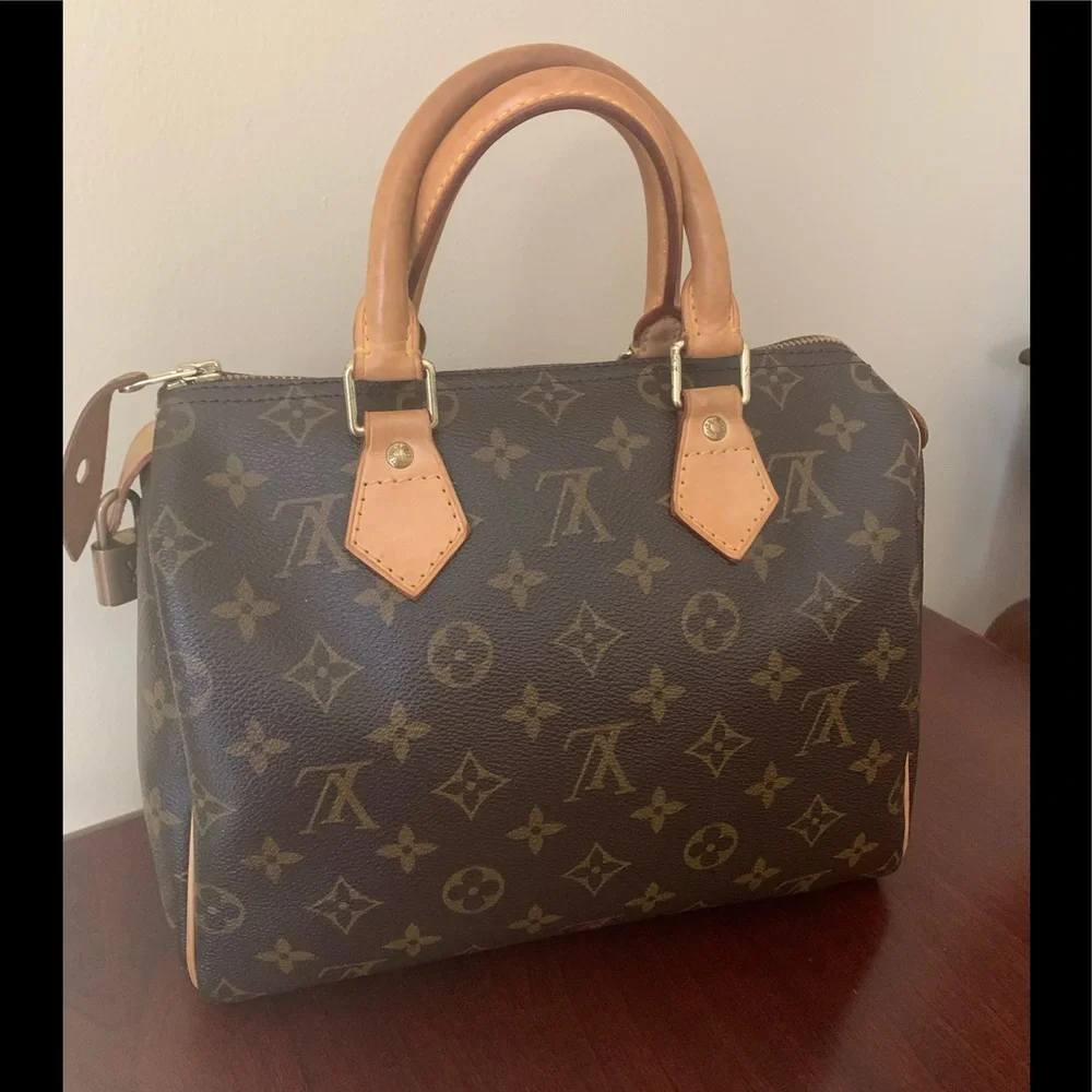 Louis Vuitton coated monogram signature