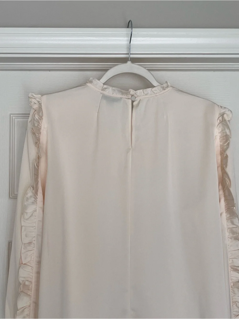 J. Crew satin feel