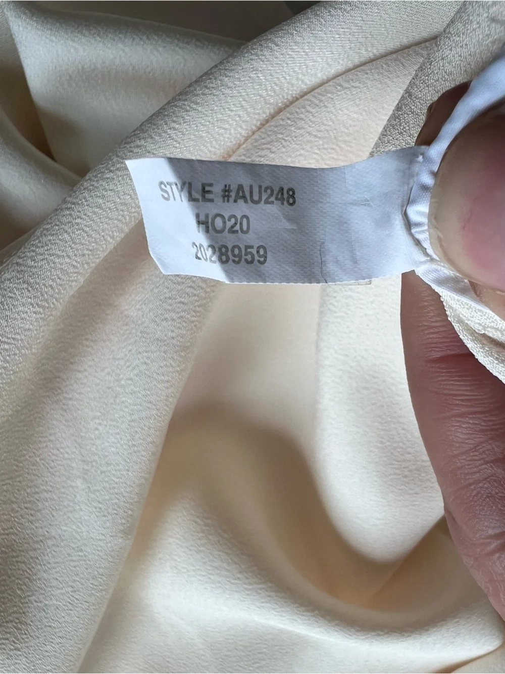J. Crew satin feel